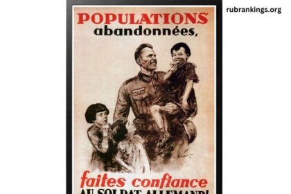 Abandoned Populations Trust the German Soldier Propaganda Poster