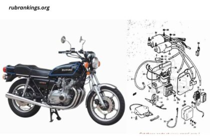 1979 Suzuki GS750 Vacuum Line Routing