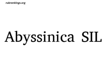 Abyssinica Sil-Regular Font Free Download