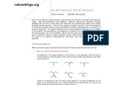 Mechanistic Organic Chemistry David Brook PDF