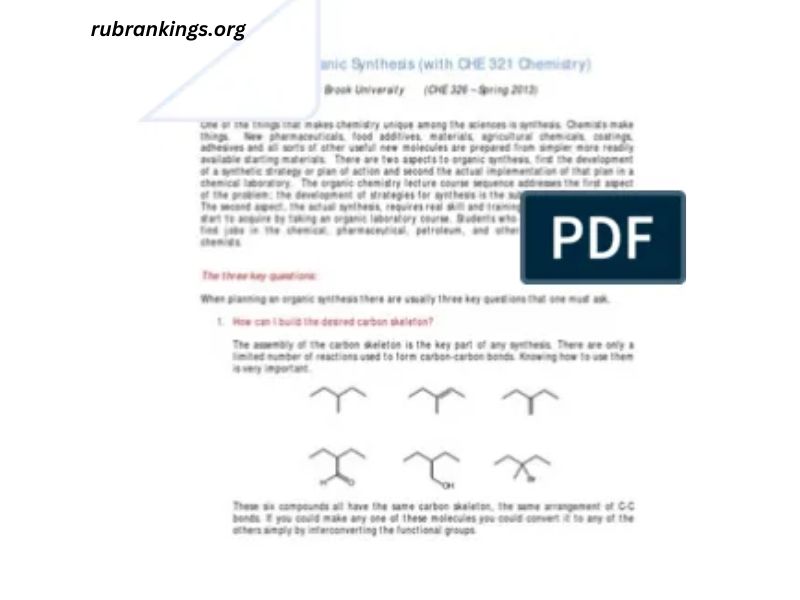 Mechanistic Organic Chemistry David Brook PDF